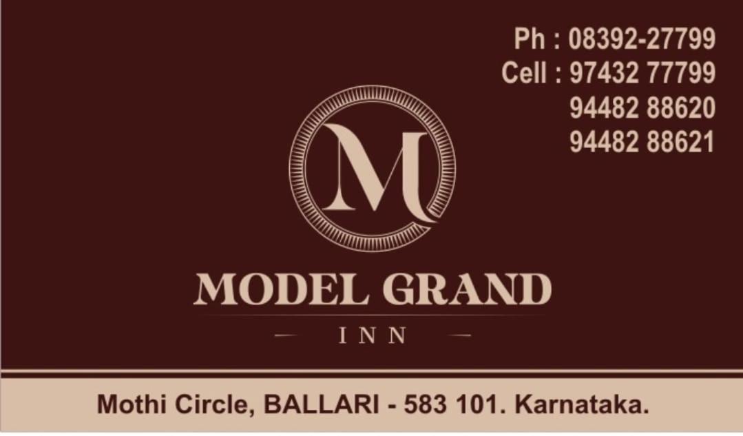 Model Grand Inn Bellary Exterior foto
